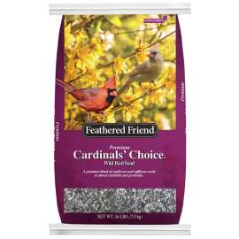 Feathered Friend Cardinal's Choice Series 14174 Wild Bird Food, Premium, 16 lb Bag