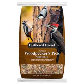 Feathered Friend WOODPECKER's Pick Series 14179 Wild Bird Food, Premium, 20 lb Bag