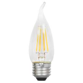 Sylvania ULTRA LED 79765 LED Bulb, 5 W, E26 Medium Lamp Base, B10 Lamp, 500 Lumens, 2700 K Color Temp