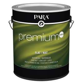 PARA Premium Zero 9010 PR0049014-16 Interior Paint, Flat, Pastel Base
