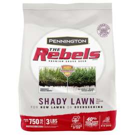 The Rebels 100526878 Shade Mix Grass Seed, 3 lb Bag