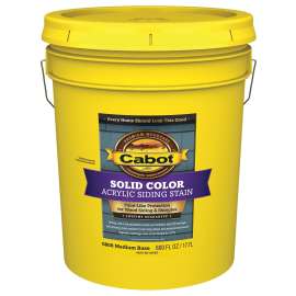 Cabot 0800 140.0000808.00 Siding Stain, Liquid, 5 gal