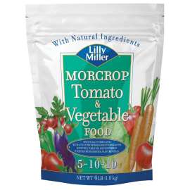 Lilly Miller 100099099 Plant Food, 4 lb Bag, Granular, 5-10-10 N-P-K Ratio