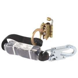 SAFETY WORKS FP13130 Automatic Sliding Rope Grab, Polyester Line