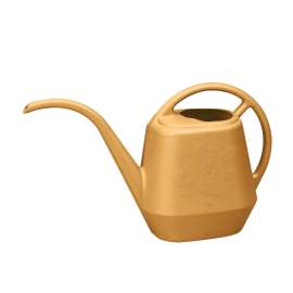 Bloem AW21-23 Watering Can, 56 oz Can, Long Stem Spout, Plastic Resin, Earthly Yellow