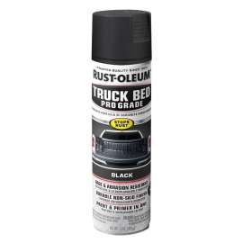 RUST-OLEUM AUTOMOTIVE 272741 Truck Bed Coating, Flat, Black, 15 oz, Aerosol Can