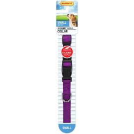 RUFFIN'IT 34141 Adjustable Dog Collar, 10 to 16 in L Collar, 5/8 in W Collar, Nylon