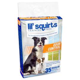 RUFFIN'IT Lil' Squirts 82006 Odor Control Training Pad, 21 in L, 22 in W