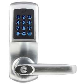 LOCK SMRT HVYD 4WYFUNC BRSHSTL