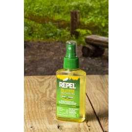 REPEL HG-94109 Insect Repellent, 4 fl-oz Bottle, Liquid, Yellow, Lemon Eucalyptus