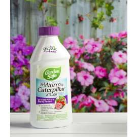 Garden Safe HG-93190 BT Worm and Caterpillar Killer, Liquid, 16 oz