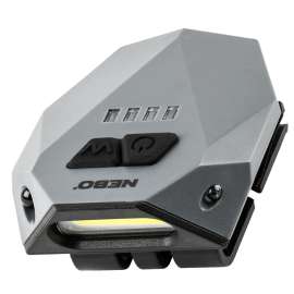 NEBO EINSTEIN NEB-HLP-0004 Cap Light, 500 mAh, Lithium-Ion Battery, LED Lamp, 50 Lumens, 52 ft Beam Distance, Black