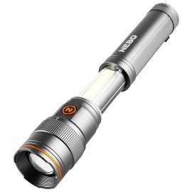 NEBO FRANKLIN SLIDE NEB-WLT-0025 Dual Flashlight and Work Light, 2200 mAh, Lithium-Ion Battery, LED Lamp