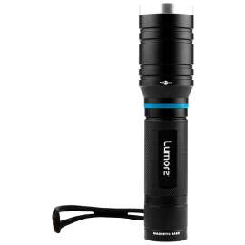 NEBO LUMORE 6882 Sliding Flashlight and Work Light, 2-Lamp, LED Lamp, 300, 200 Lumens, Black