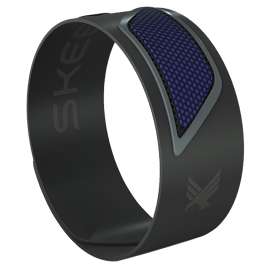 SKEETER HAWK SKE-WER-0001 Wearable Mosquito Wristband, Black