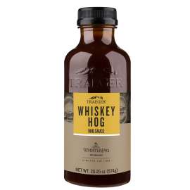 Traeger SAU051 Barbeque Sauce, Whiskey Infused Flavor, 12 oz Bottle