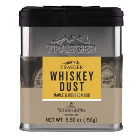 Traeger SPC209 Barbeque Rub, Bourbon with Maple Sugar Flavor, 6.5 oz Tin