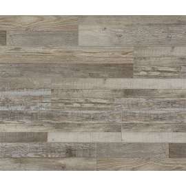 Choice Vinyl Santa Monica Series CVP103S02 Flooring Plank, 48 in L, 7 in W, Beveled Edge, Authentic Wood Pattern, Vinyl