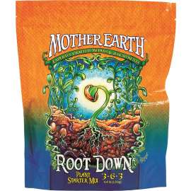 Mother Earth Root Down HGC733957 Plant Starter Mix, 4.4 lb Bag