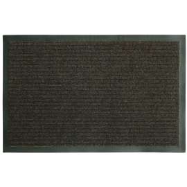 Fanmats 58806 Boot/Shoe Scraper Mat, 36 in L, 24 in W, Parquet Pattern, Olefin Surface, Brown
