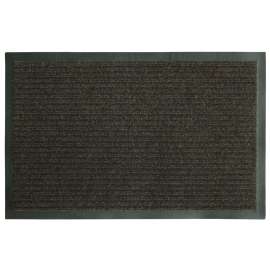 Fanmats 27392 Ribbed Utility Mat, 28 in L, 18 in W, Polypropylene Rug, Brown