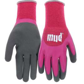 GLOVE LATEX DIP MAGENTA XS/SM