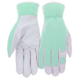 mud MD72001MT-W-SM High-Dexterity Gloves, Women's, S/M, Spandex Back, Mint