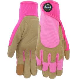 GLOVE HI-DEX WOMENS LTHR M/L
