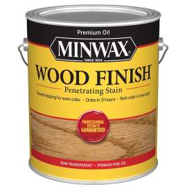 Minwax Wood Finish 710740000 Wood Stain, Ipswich Pine, Liquid, 1 gal, Can