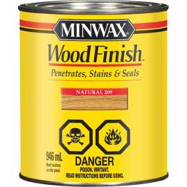 Minwax 209034444 Wood Stain, Natural, Liquid, 946 mL, Can