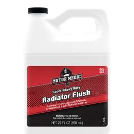 MOTOR MEDIC C2124 Radiator Flush, 22 oz Jug, Liquid, Bland