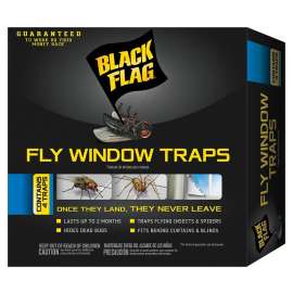 Black Flag HG-11017 Fly Window Trap, Solid, 1 Pack