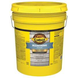 Cabot 140.0010241.008 Bleaching Stain, Natural Gray, 5 gal, Pail