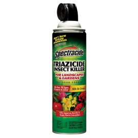 Spectracide Triazicide HG-96474 Insect Killer, Liquid, Spray Application, Outdoor, 16 oz Can