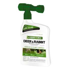 LIQUID FENCE HG-75044 Animal Repellent, Ready-to-Use2, Repels: Deer, Rabbit