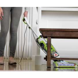 BISSELL CrossWave 1785 Wet and Dry Vacuum, 28 oz Vacuum, Pleated Filter, Chacha Lime/Titanium/White Housing