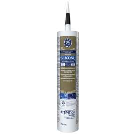 GE Silicone II SE2183 Window and Door Sealant, Black, 10.1 oz