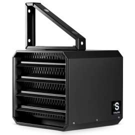 Stelpro RUH OXFORD Series RUH5TCHAR Heater, 208/240 V, 3750, 5000 W, 350 cfm Air, Charcoal