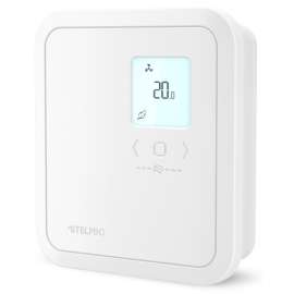 Stelpro ST252NPFF Non-Programmable Thermostat, 120/208/240 V, 10.4 A, 2500 W, 60 Hz, White