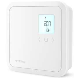 Stelpro ST402P Programmable Electronic Thermostat, 120/208/240 V, 4000 W, Thermistor Sensor, White
