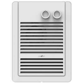 Uniwatt UHF Series UHF1002TTW Heater, 4.2 A, 208/240 V, 750, 1000 W, 3413 Btu, 100 sq-ft Heating Area, 1-Heat Setting