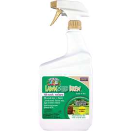 Bonide 26102 Ready-to-Use Lawnweed Brew, Liquid, Spray Application, 32 oz