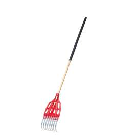 RAKE SHRUB 8-TINES POLYP/STEEL