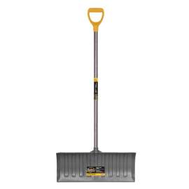 GARANT GIPP26KDU Snow Pusher, 26 in W Blade, Polypropylene Blade, Gray