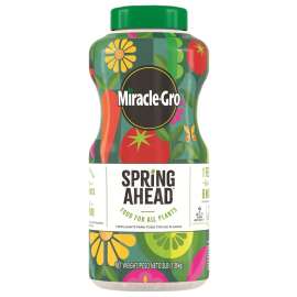 Miracle-Gro Spring Ahead 3009610 Plant Food, 3 lb Bottle, Solid, 15-5-10 N-P-K Ratio