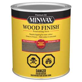 Minwax 701054444 Interior Wood Stain, Aged Barrel, Liquid, 1 qt