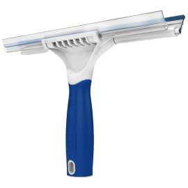 Unger 979620 Glass and Tile Squeegee, 10 in Blade, Straight Blade, Silicone Blade