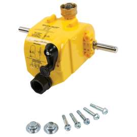 GILMOUR MFG 873764-1010 Motor Assembly with Shut-Off, Plastic, Yellow