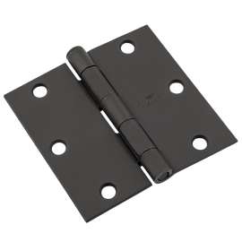 National Hardware SPB512 Series N830-425 Door Hinge, Steel, Removable Pin, Mortise Mounting, 50 lb