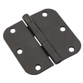National Hardware SPB512R5/8 Series N830-428 Door Hinge, Steel, Removable Pin, Mortise Mounting, 50 lb